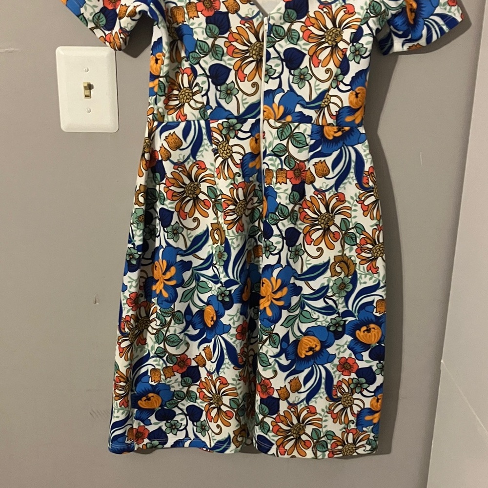 NWT ASOS Maternity Multicolor Floral Dress - Picture 6 of 8